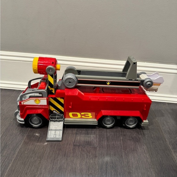 Paw Patrol Other - Paw Patrol Marshall’s Transforming City Fire Truck Toy Lights Sounds Toddler Kid